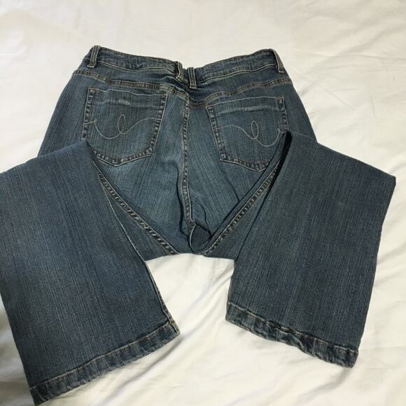 Riders Copper bootcut Jeans 11/12 medium wash stretch denim - Picture 11 of 15